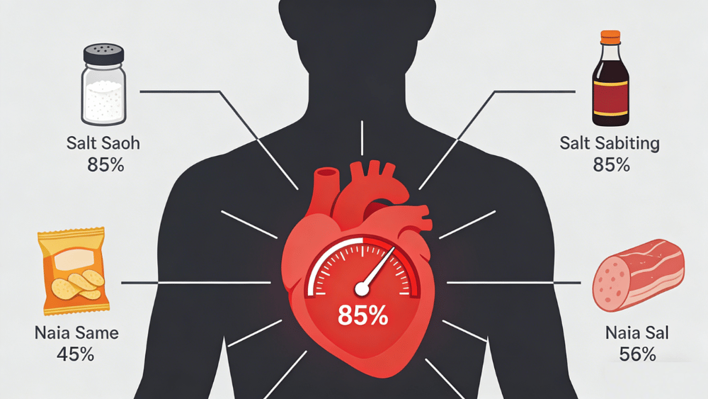 How High Sodium Levels Affect Heart Health